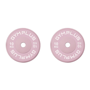 Pink Olympic Rubber Bumper Plates 5/10/15/20kg (Pairs)