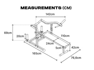Adjustable Bench Press with Converging Arms