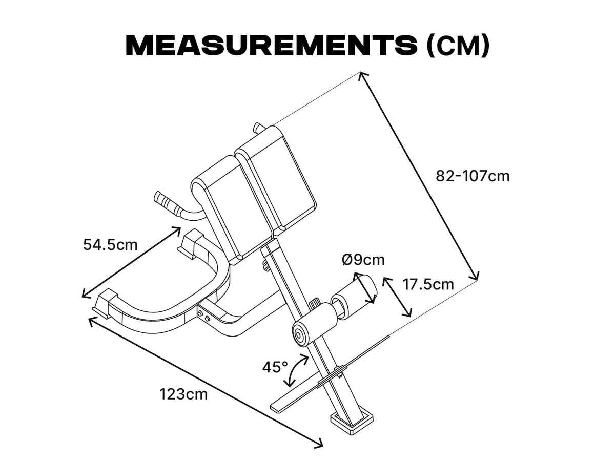 Adjustable Hyper Extension Bench