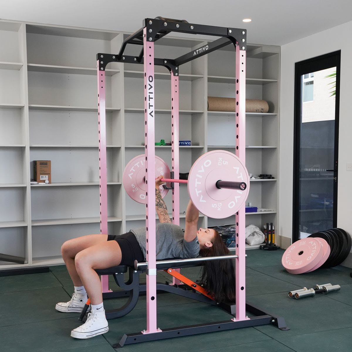 ATTIVO Power Rack ZY18 - Pink