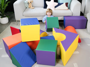 MEMAX Soft Castle Building Blocks - 11 Piece
