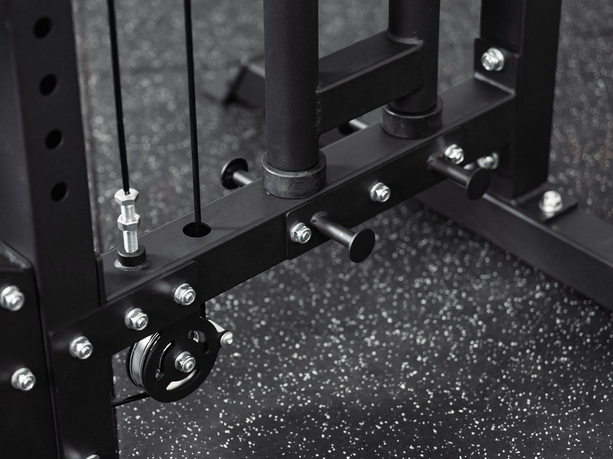Lat Pulldown Low Row Machine with Aluminium Pulley Wheels - L4 Pro Series