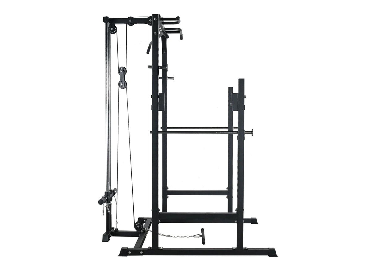 L2 Half Power Rack with Lat Pulldown System Option