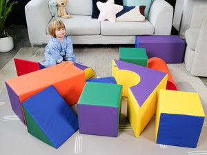 MEMAX Soft Castle Building Blocks - 11 Piece