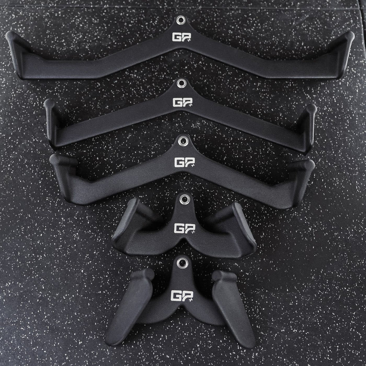 Gym Cable Machine Attachment Set - 5 Handles
