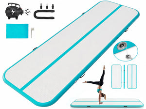 Gym Plus MEMAX Extra-Wide Inflatable Gym Mat - 2M Width