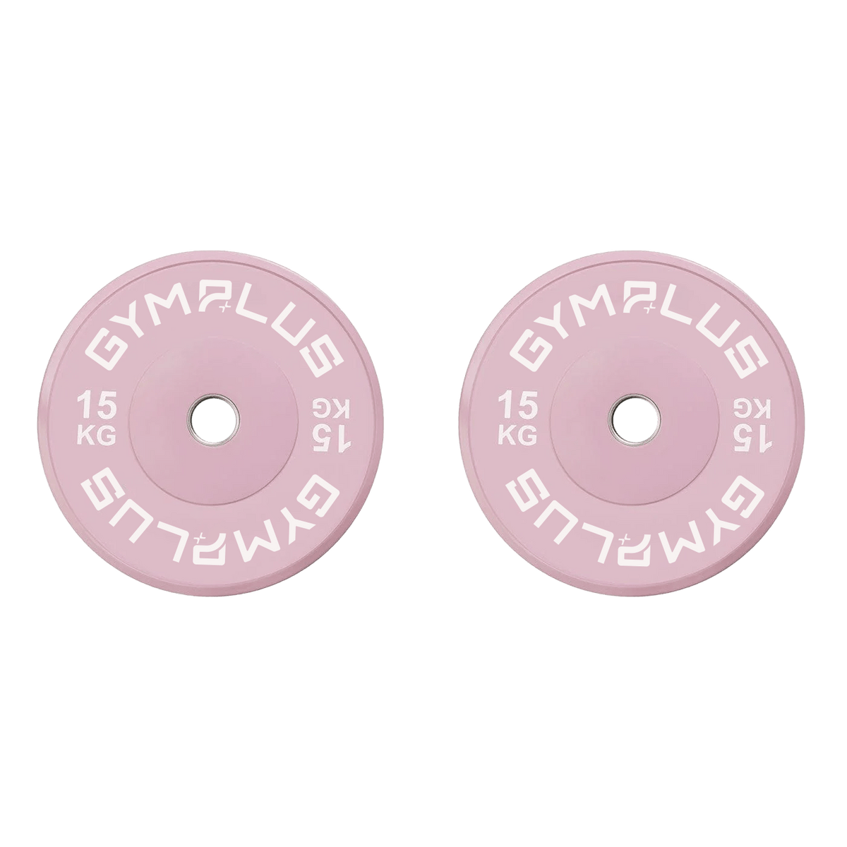 Pink Olympic Rubber Bumper Plates 5/10/15/20kg (Pairs)