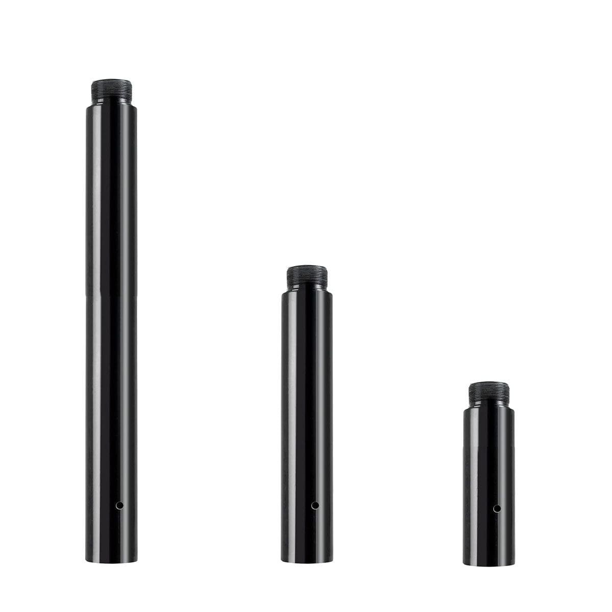 Portable Dancing Pole Extension 125mm 250mm 500mm (Black)