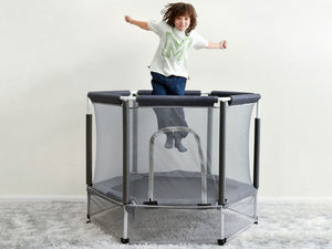 Gym Plus MEMAX Kids Indoor Trampoline - with Horizontal Bar TRAMP002