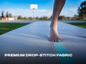 Gym Plus MEMAX Extra-Wide Inflatable Gym Mat - 2M Width