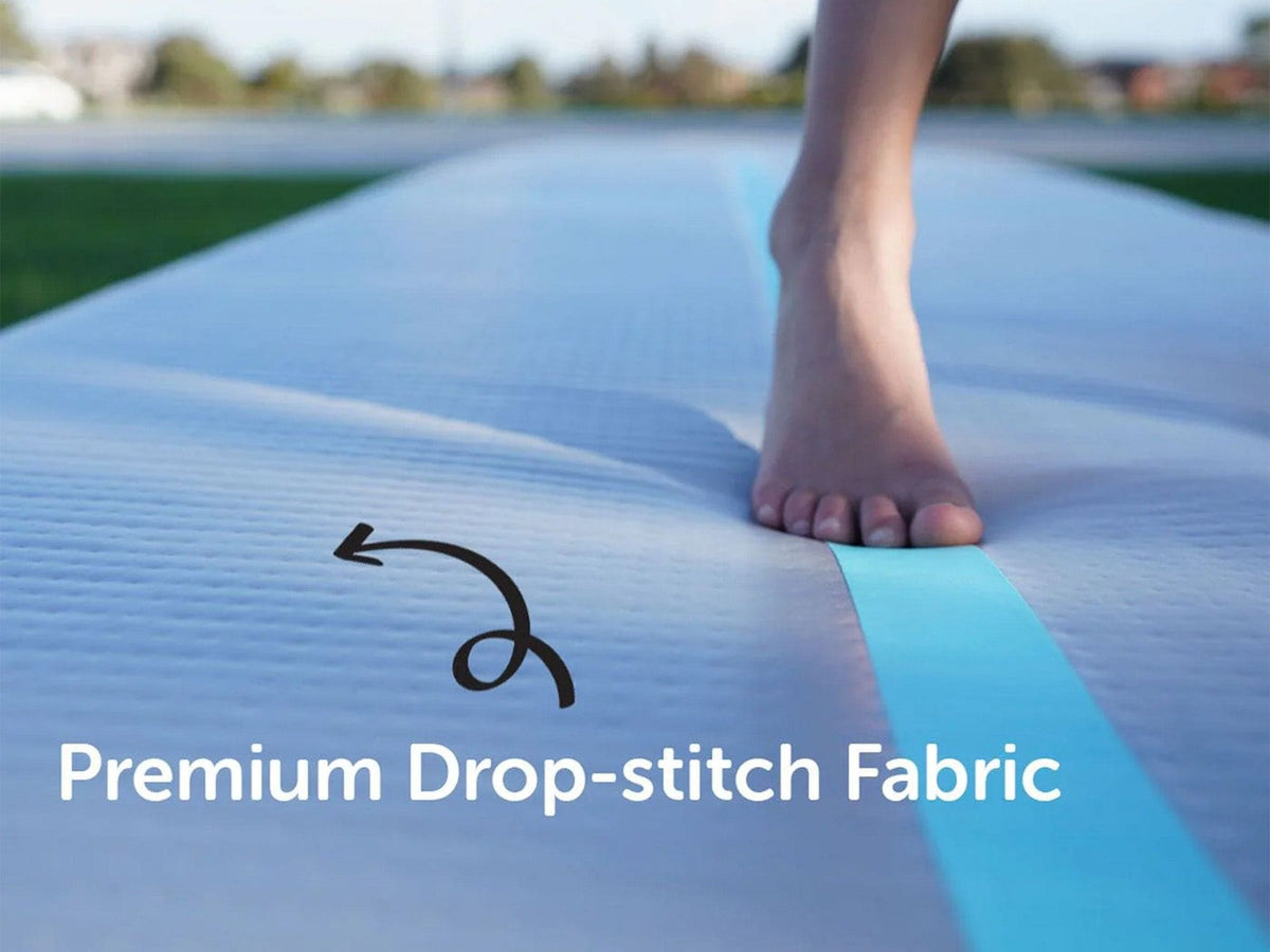 MEMAX Extra-Wide Inflatable Gym Mat - 2M Width