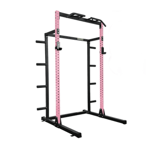 Half Power Rack with Storage and Cable System Option - HR2300 Pink