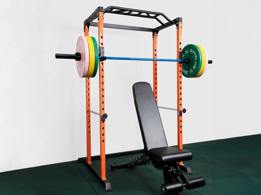 Gym Plus Cerakote Olympic Barbell - 20KG (Blue) GP-DOM-BLUE-20KG