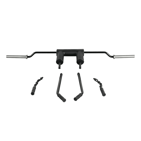 Gym Plus Safety Squat Bar with 3 Specialty Handles SAFETYBAR