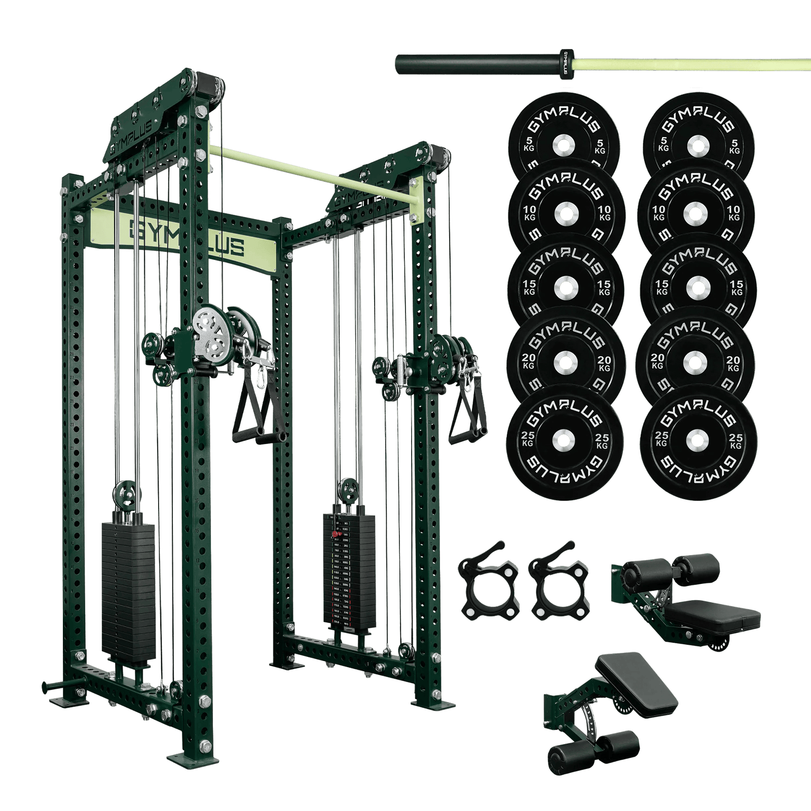 Evolve Dual Cable System Garage Gym Package