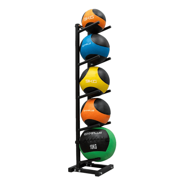 Gym Plus Medicine Ball Storage Rack - 5 Balls BALLRACK-5