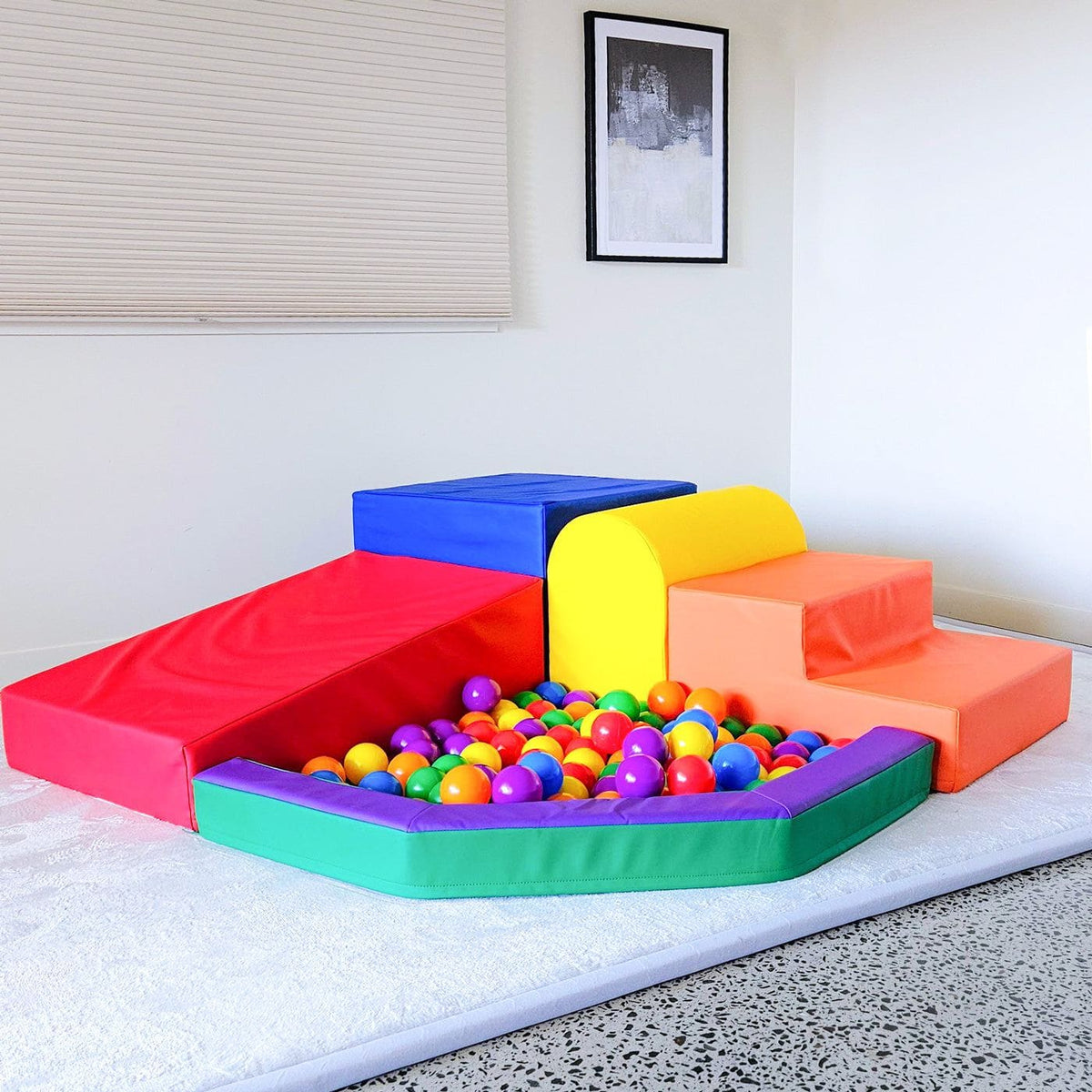 Mini Mountain Sensory Climber & Ball Pit Set