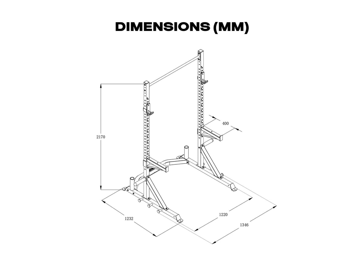 Half Power Rack - HR2100