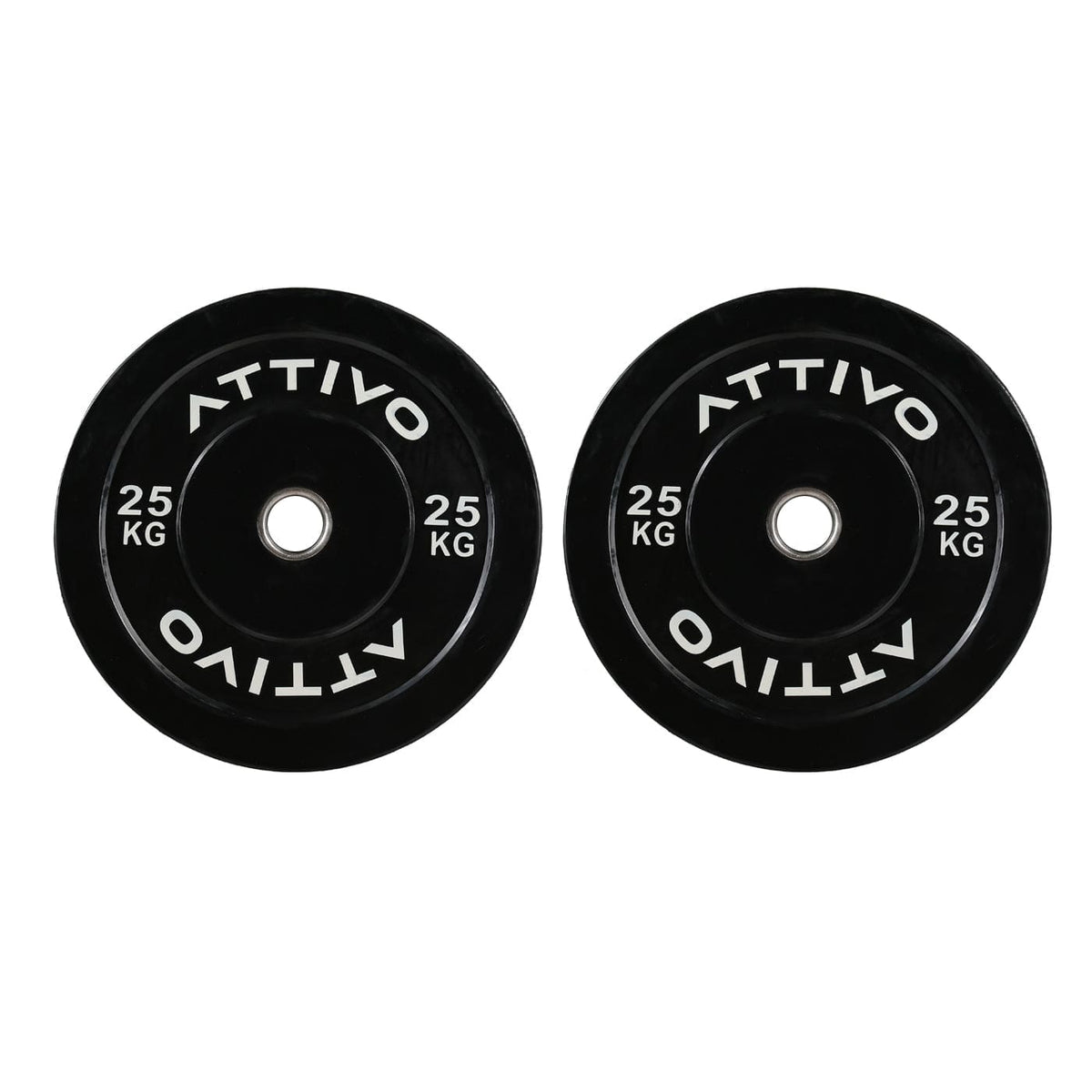 Black Olympic Rubber Bumper Weight Plates 5/10/15/20/25kg