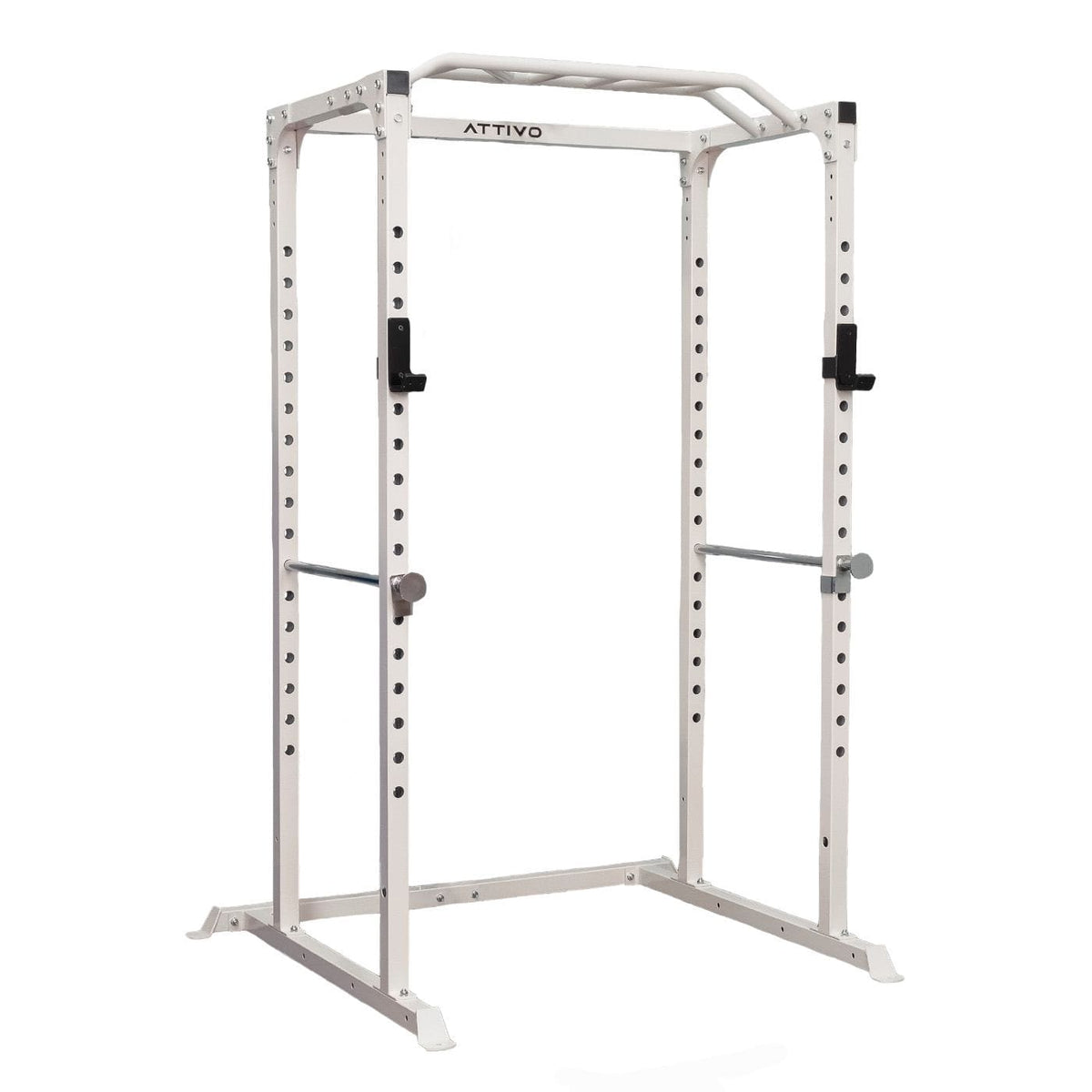 Gym Plus Essential Power Rack - Warrior White (ATTIVO Brand) ZY18-WT-VERISON1