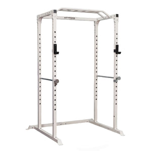 Gym Plus Essential Power Rack - Warrior White (ATTIVO Brand) ZY18-WT-VERISON1