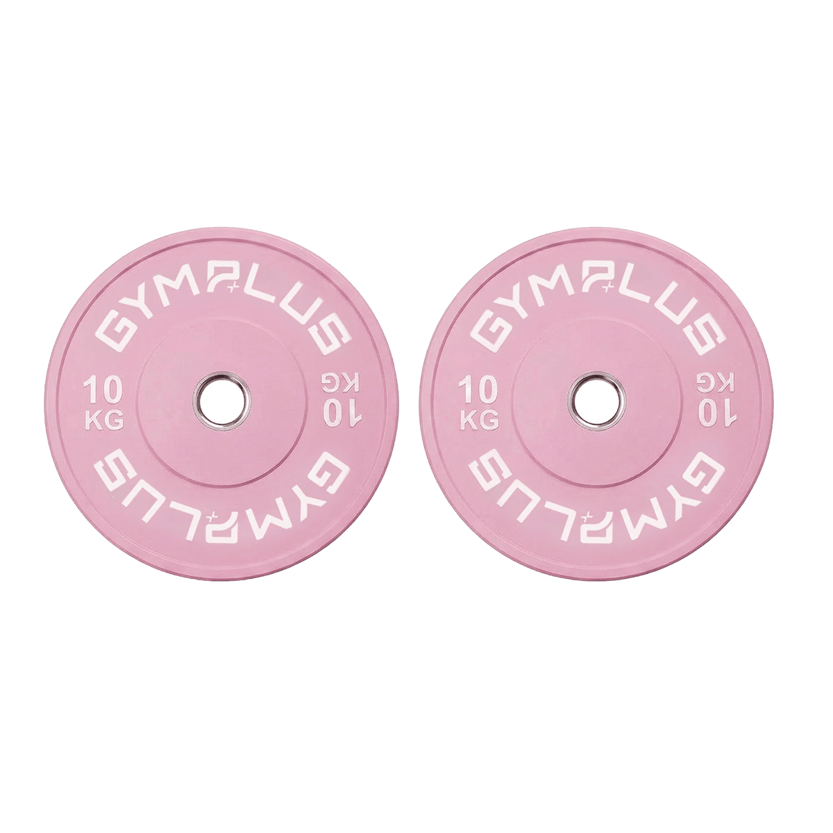 Pink Olympic Rubber Bumper Plates 5/10/15/20kg (Pairs)