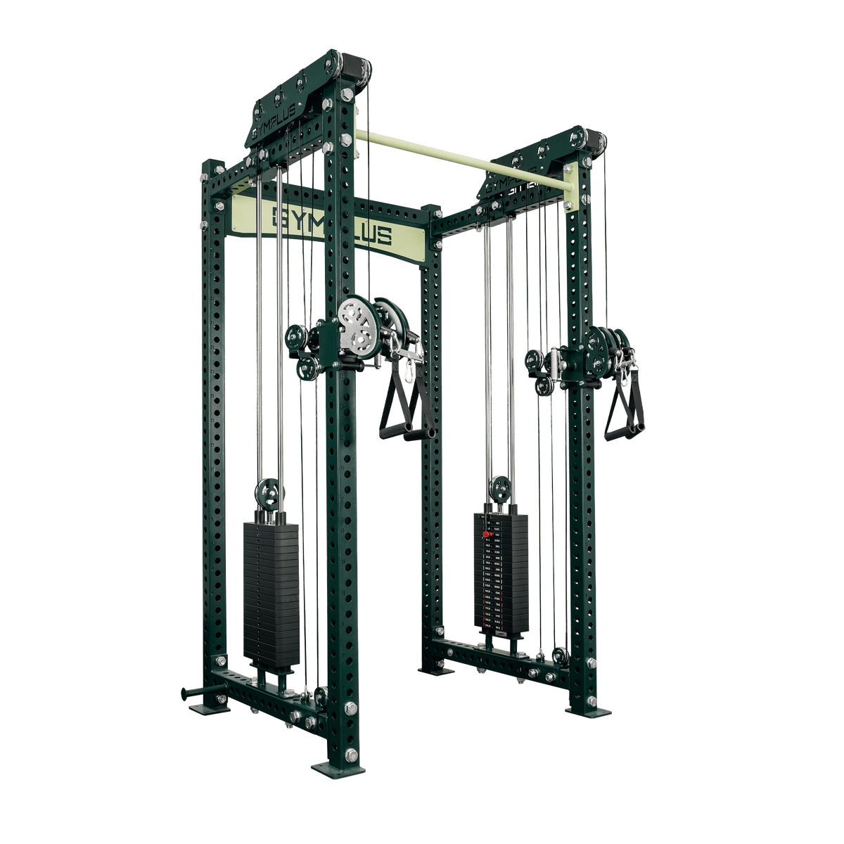 Evolve Power Rack with Dual Pin-loaded Rack Mount Cable System