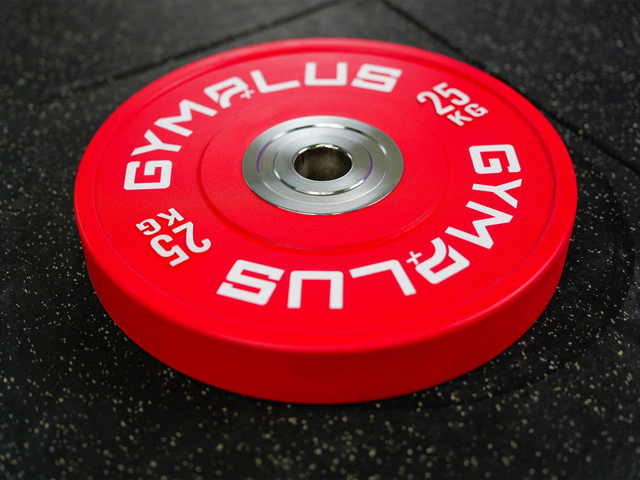 Gym Plus Olympic Bumper Weight Plates 5/10/15/20/25kg - Colour