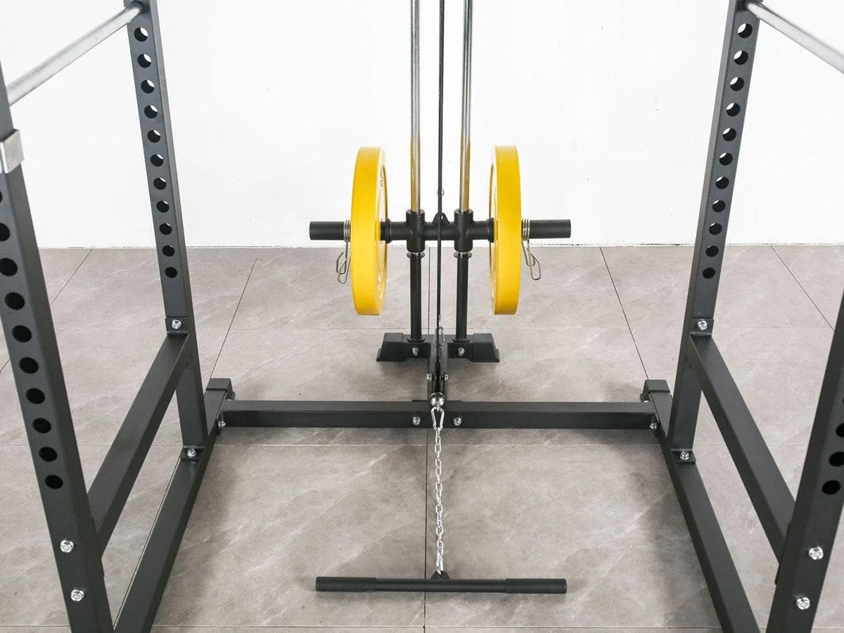 L2 Half Power Rack with Lat Pulldown System Option