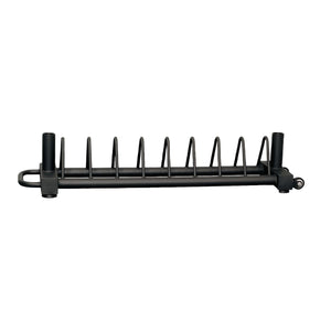 ATTIVO Weight Plate Rack and Barbell Stand