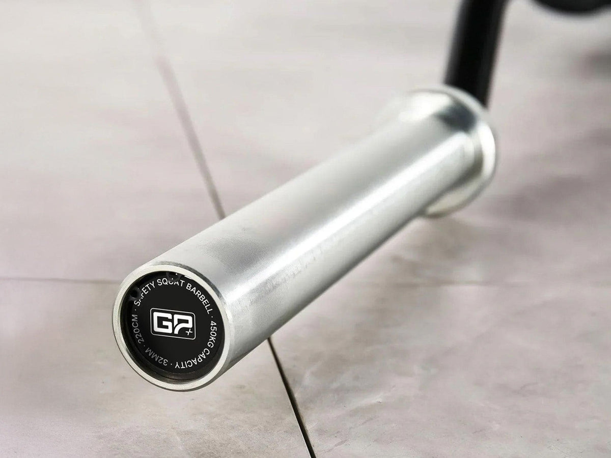 Safety Squat Bar with 3 Specialty Handles