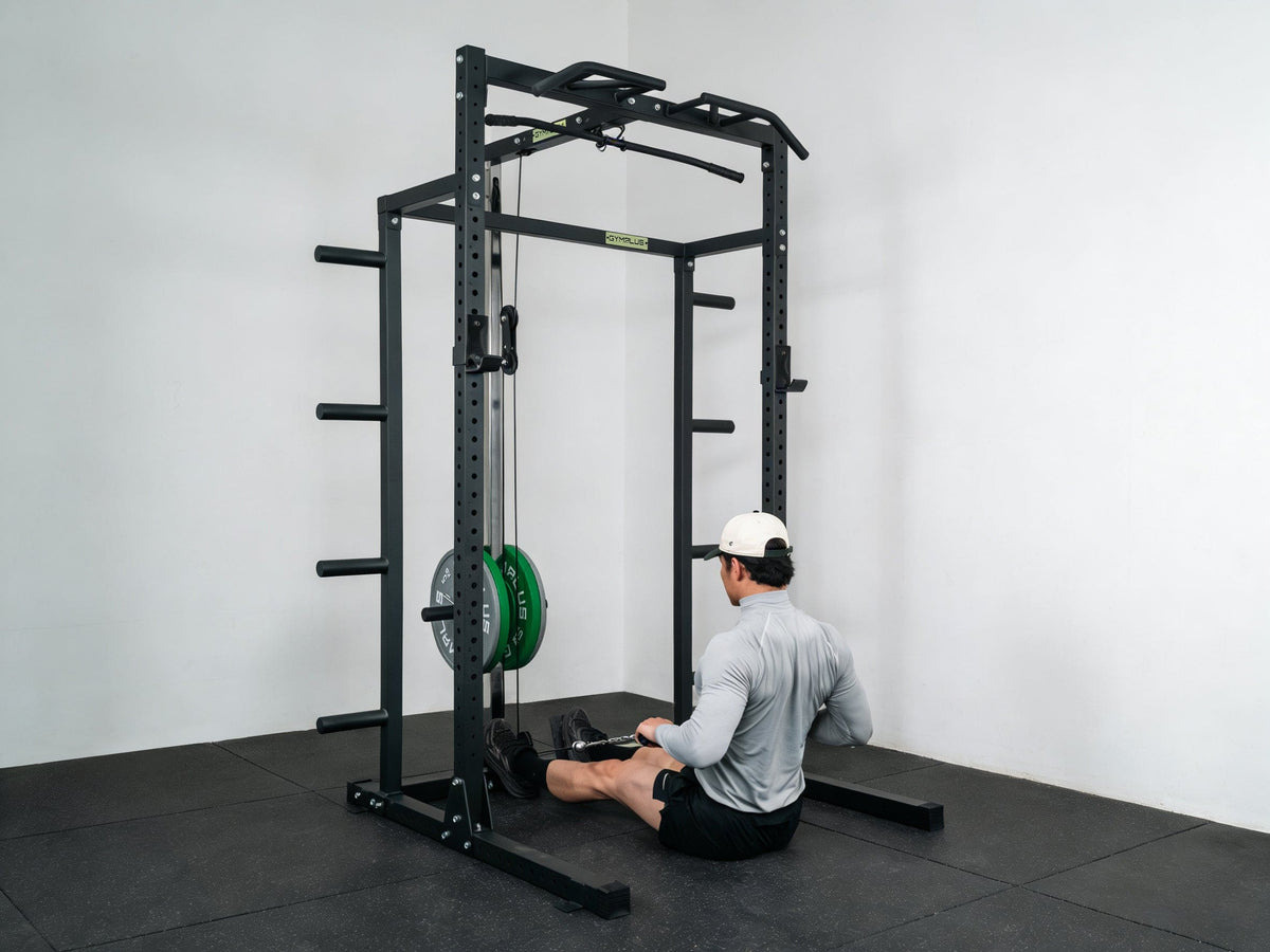 Half Power Rack with Storage and Cable System Option - HR2300