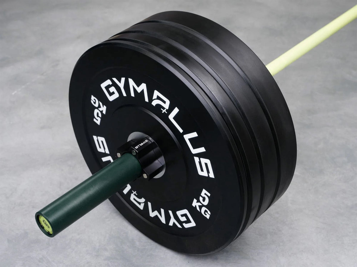 Evolve Olympic Bar 15KG and Bumper Plate Set