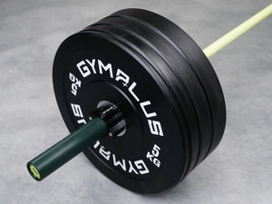 Evolve Olympic Bar 15KG and Bumper Plate Set