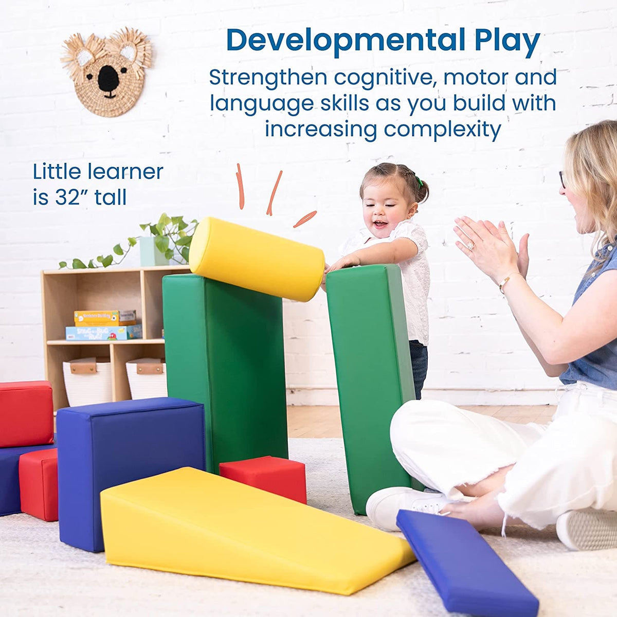 MEMAX Sensory Wonder Deluxe Soft Play Package - 25 Pieces