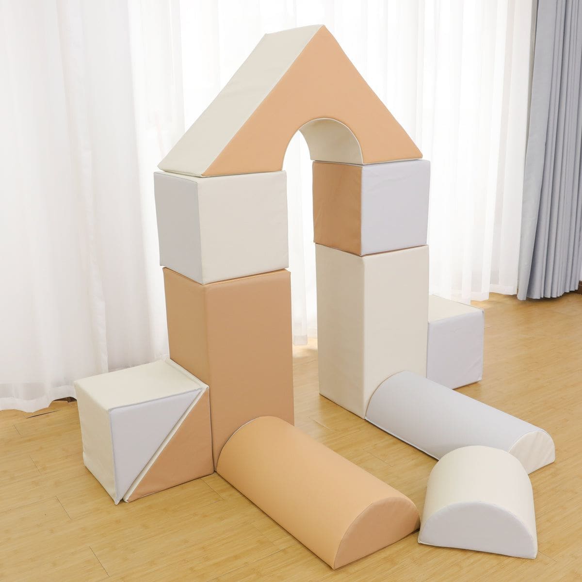 MEMAX Soft Castle Building Blocks - 11 Piece