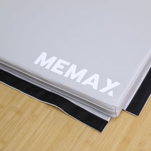 MEMAX Large Folding Tumbling Mat Gymnastics Mat - Grey