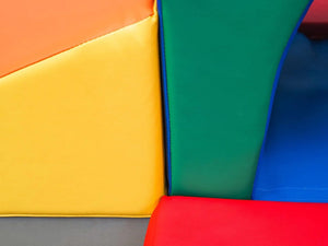 MEMAX Sensory Large Soft Block Indoor Tunnel Maze Climber - 6 Pieces