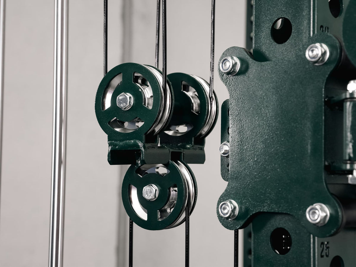 Evolve Power Rack with Dual Pin-loaded Rack Mount Cable System