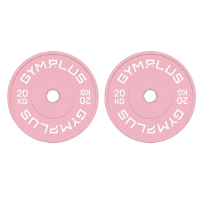 Cerakote Pink Olympic Barbell & Bumper Plate Set – 60kg/100kg