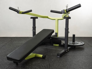 Adjustable Bench Press with Converging Arms