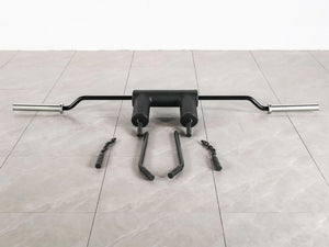 Safety Squat Bar with 3 Specialty Handles