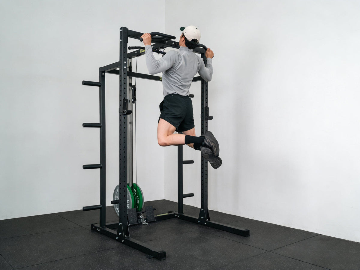 Half Power Rack with Storage and Cable System Option - HR2300