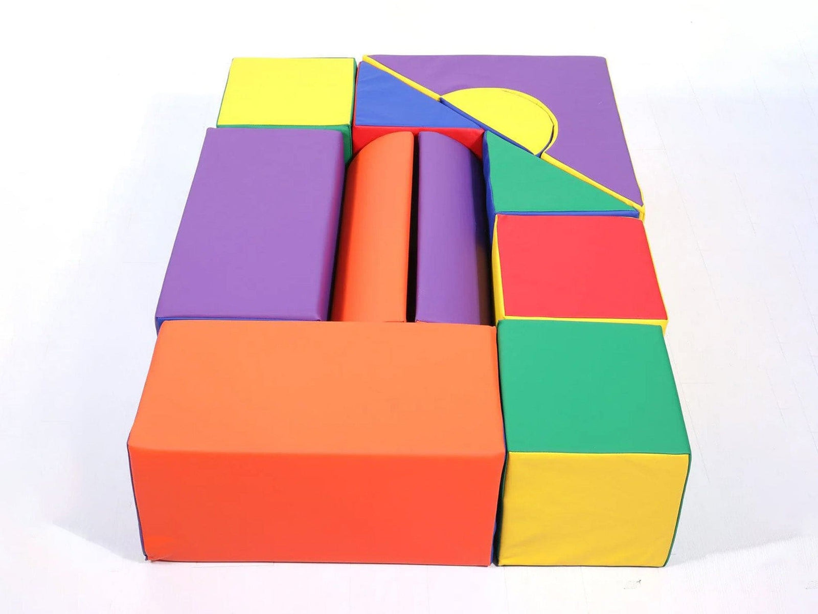 Gym Plus MEMAX Soft Castle Building Blocks - 11 Piece BLK11MED