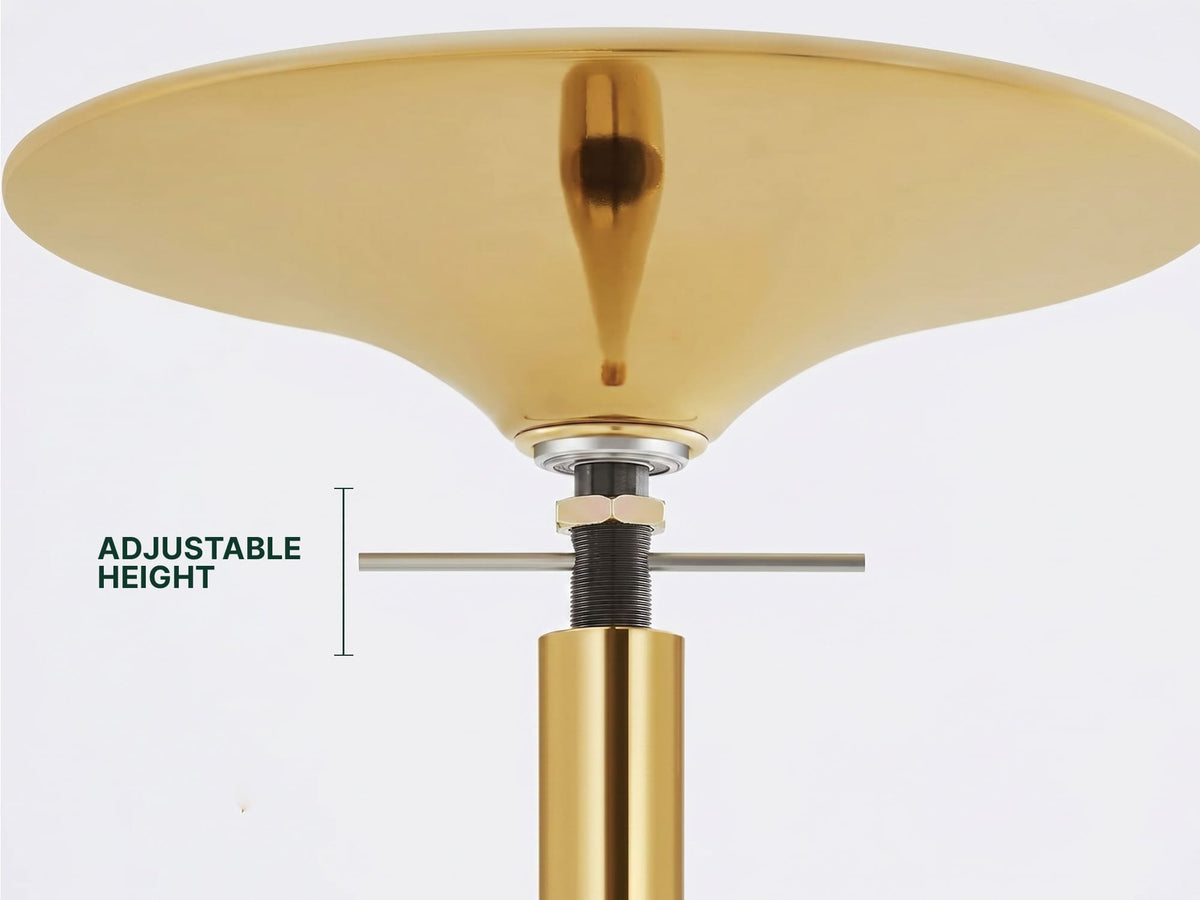 Gym Plus MEMAX Portable Dancing Pole - Static and Spinning - Gold DANCEPOLE-GOLD