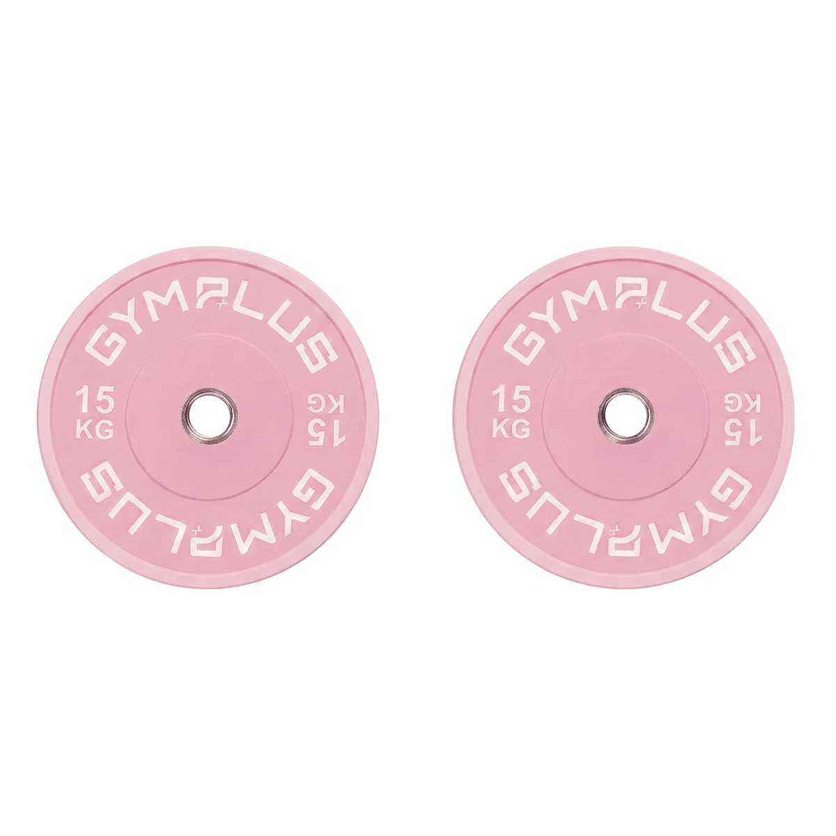 Pink Olympic Rubber Bumper Plates 5/10/15/20kg (Pairs)