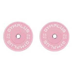 Pink Olympic Rubber Bumper Plates 5/10/15/20kg (Pairs)