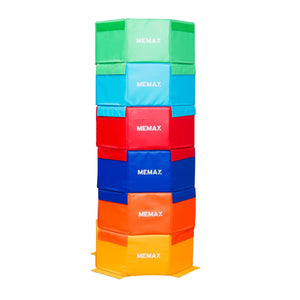MEMAX Octagon Step and Jump Platforms - Set of 6