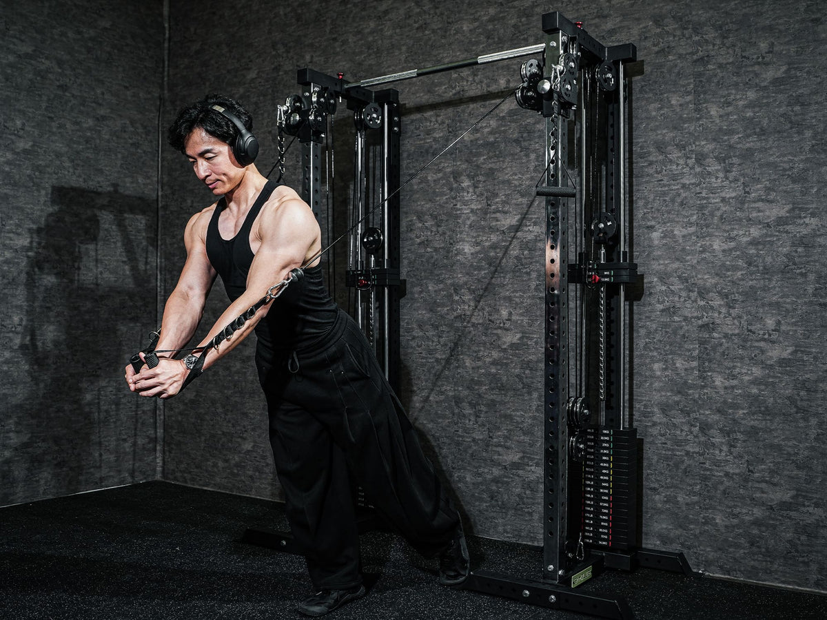 Gym Plus Dual Cable Tower Station WM-3001-DUAL
