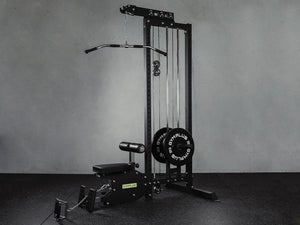 Lat Pulldown Low Row Machine with Aluminium Pulley Wheels - L4 Pro Series